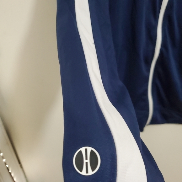 Holloway full zip blue jacket. Polyester.  Pockets. Size  Medium - Picture 5 of 8